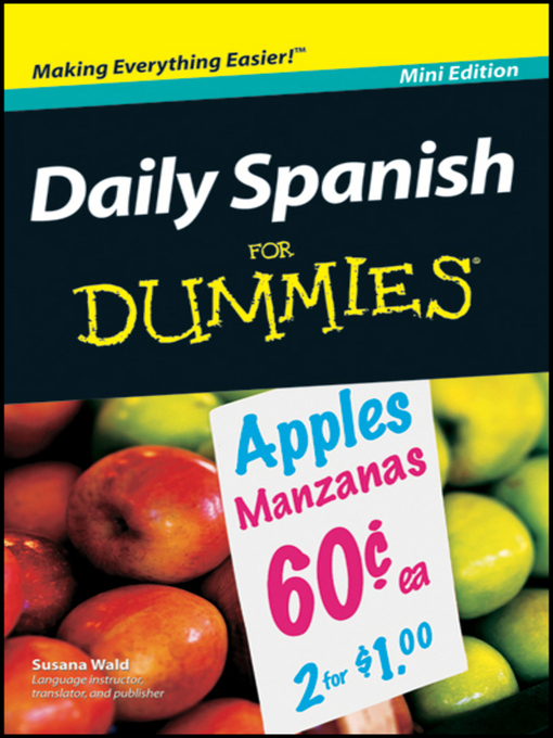 Title details for Daily Spanish For Dummies by Susana Wald - Available